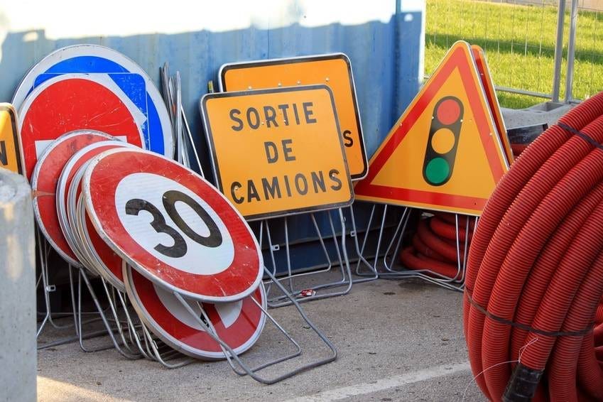 Signalisation de chantier